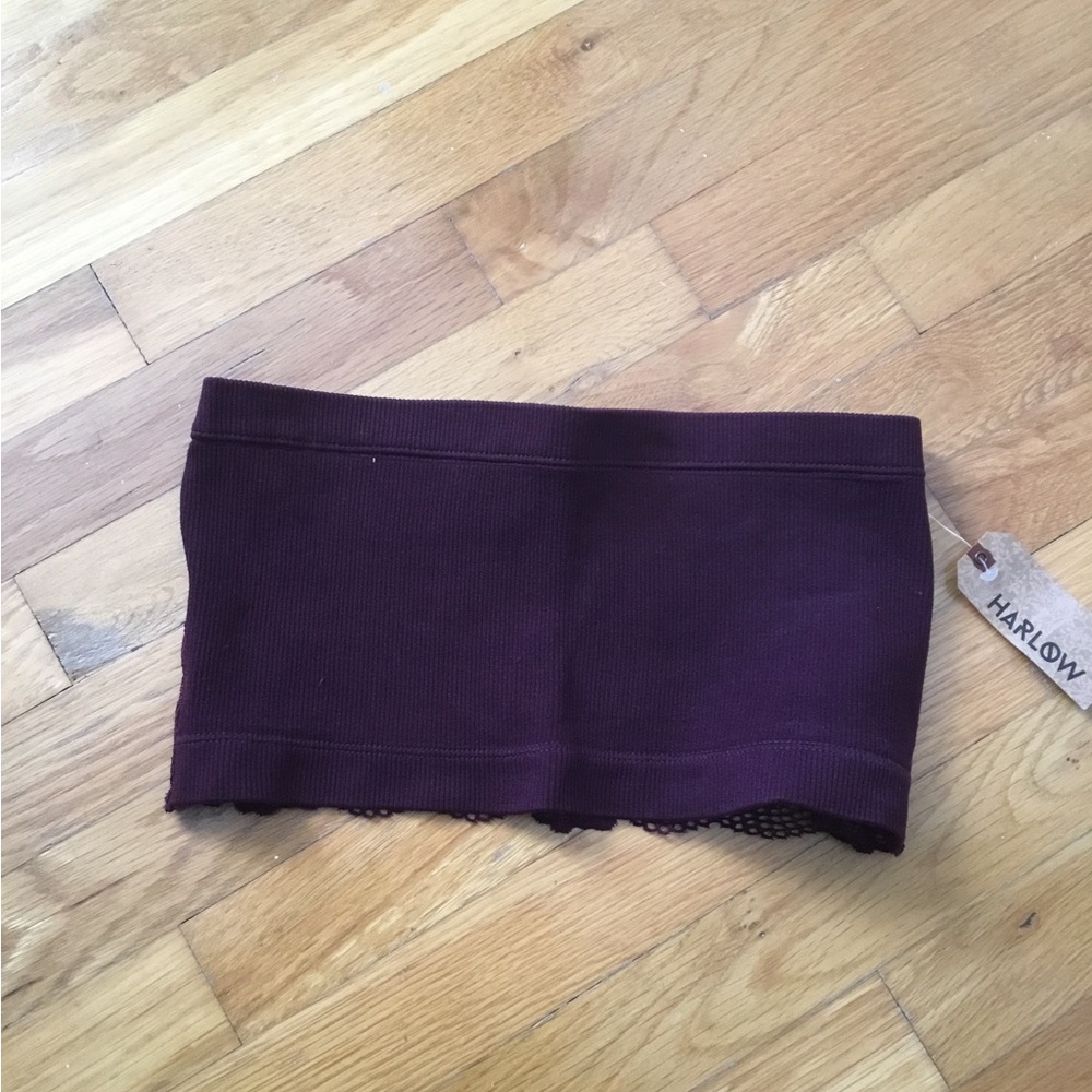 NWT Harlow Lace Back Bandeau Tube Top